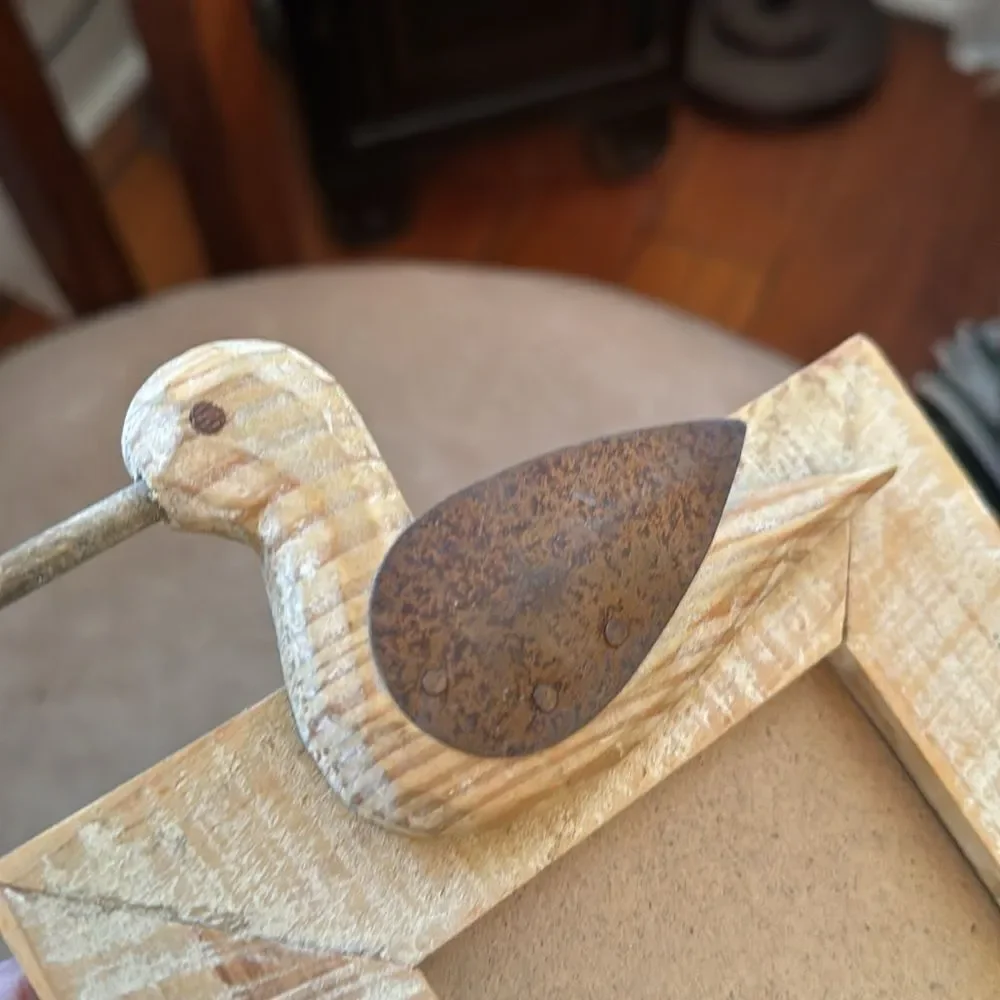 Rustic Handcrafted Duck Photo Frame - Picture 2 of 11